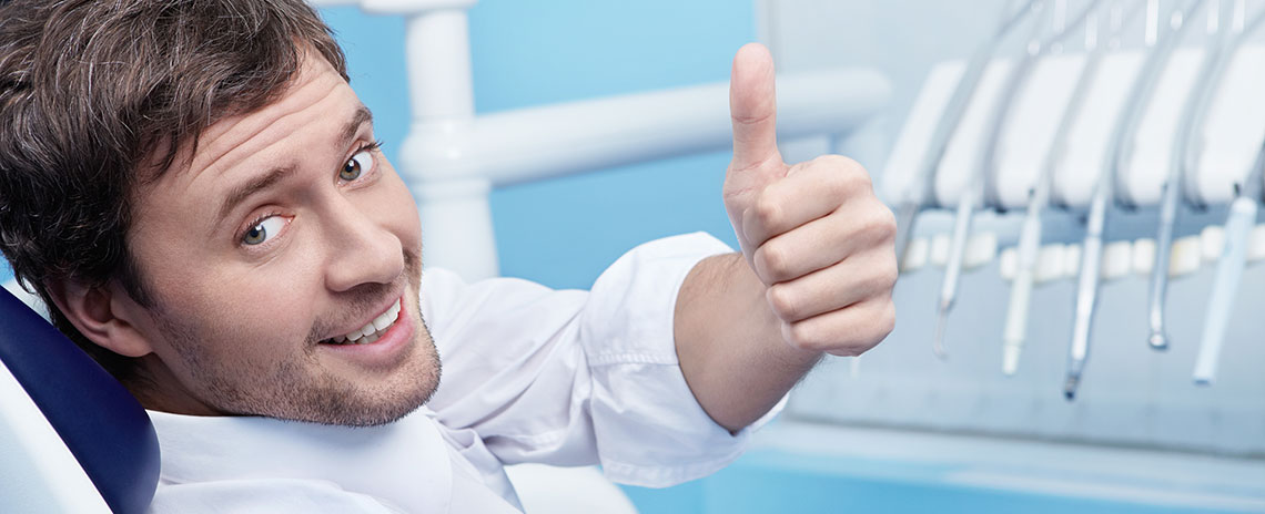 Patient receivin sedation dental care in Livermore