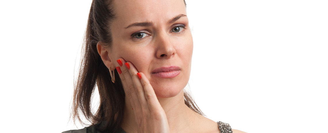 Woman needing teeth grinding prevention in Livermore
